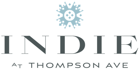 the logo or sign for the hotel